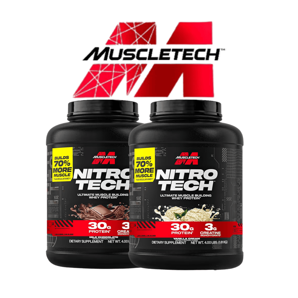 Proteína MuscleTech NitroTech - 4 libras